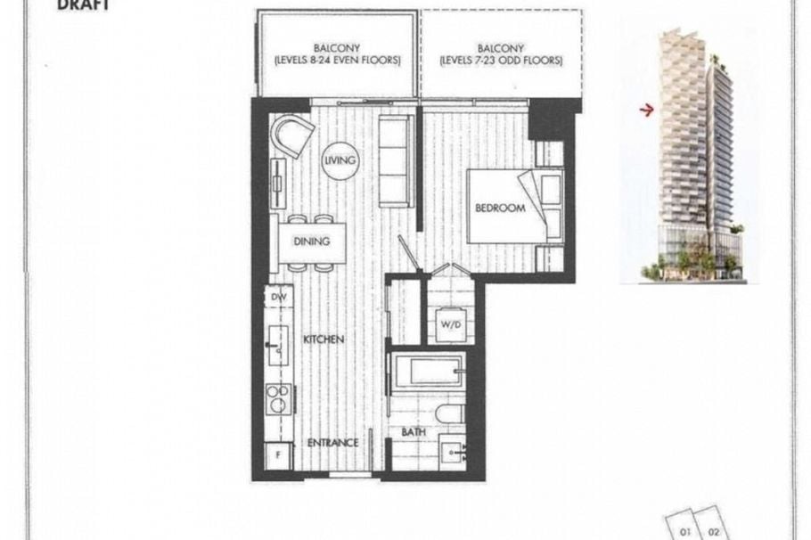 1906 620 CARDERO STREET, Vancouver BC V6G 0C7 Vancouver, BC - 5