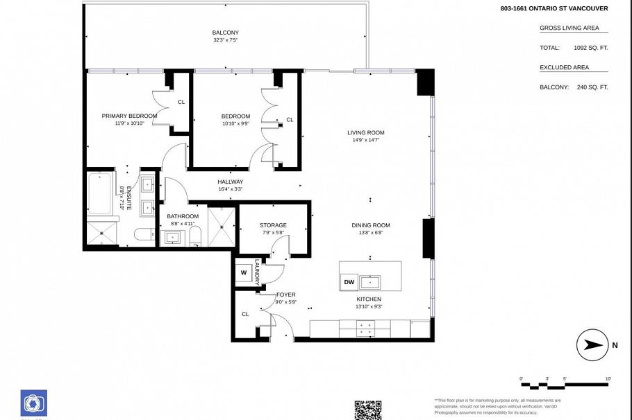 803 1661 Ontario Street Vancouver, BC - 2