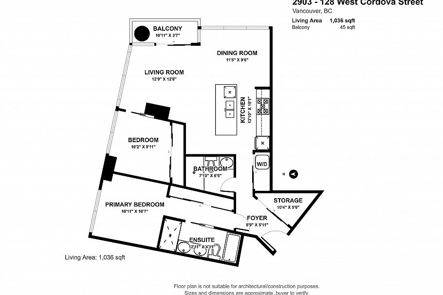 2903 128 W Cordova Street Vancouver, BC - 32