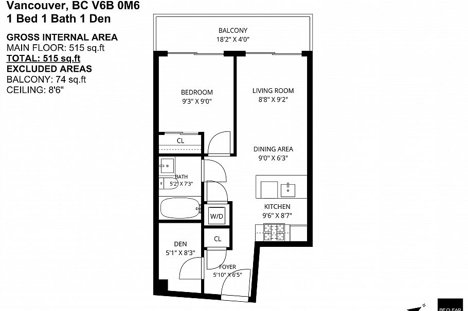 3505 777 Richards Street Vancouver, BC - 11