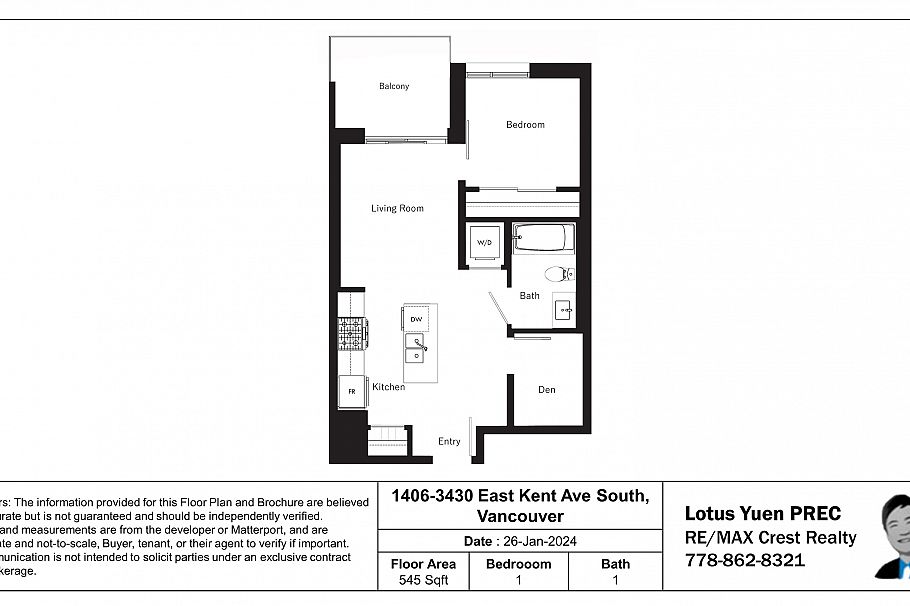 1406 3430 E Kent Avenue South Vancouver, BC - 29