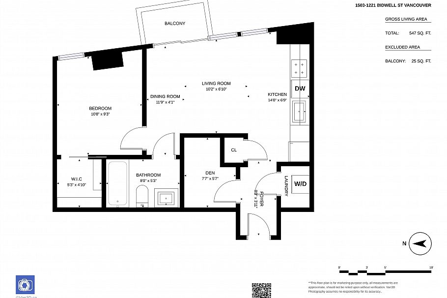 1503 1221 Bidwell Street Vancouver, BC - 38