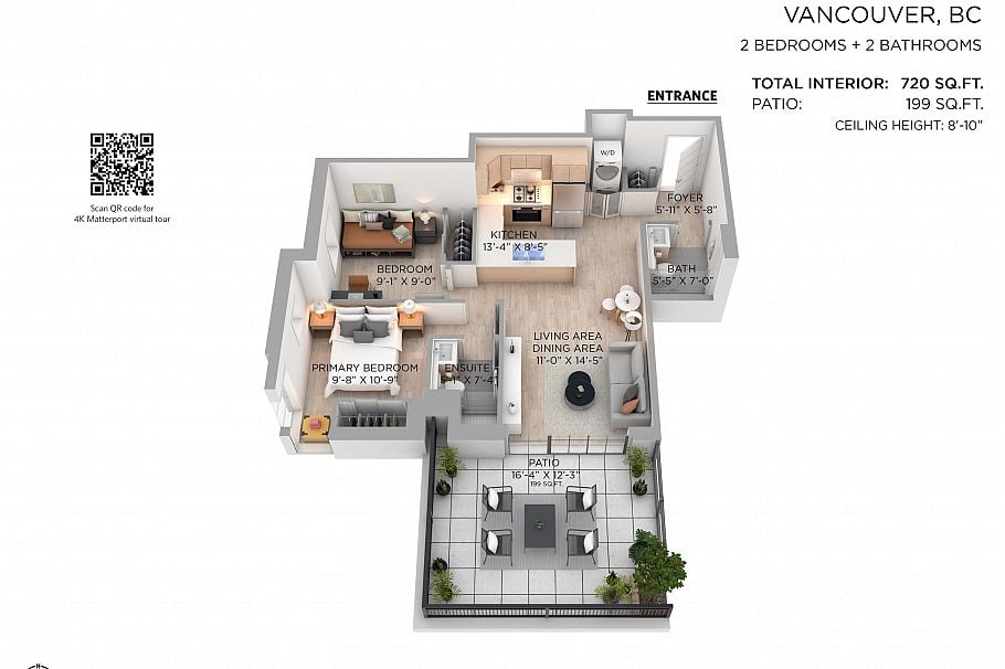 203 2528 Collingwood Street Vancouver, BC - 3