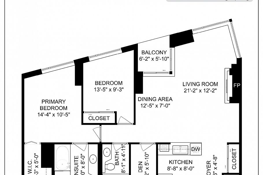 2303 1199 Marinaside Crescent Vancouver, BC - 27