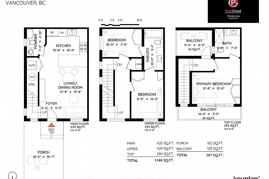 1 3638 Normandy Drive Vancouver, BC - 1