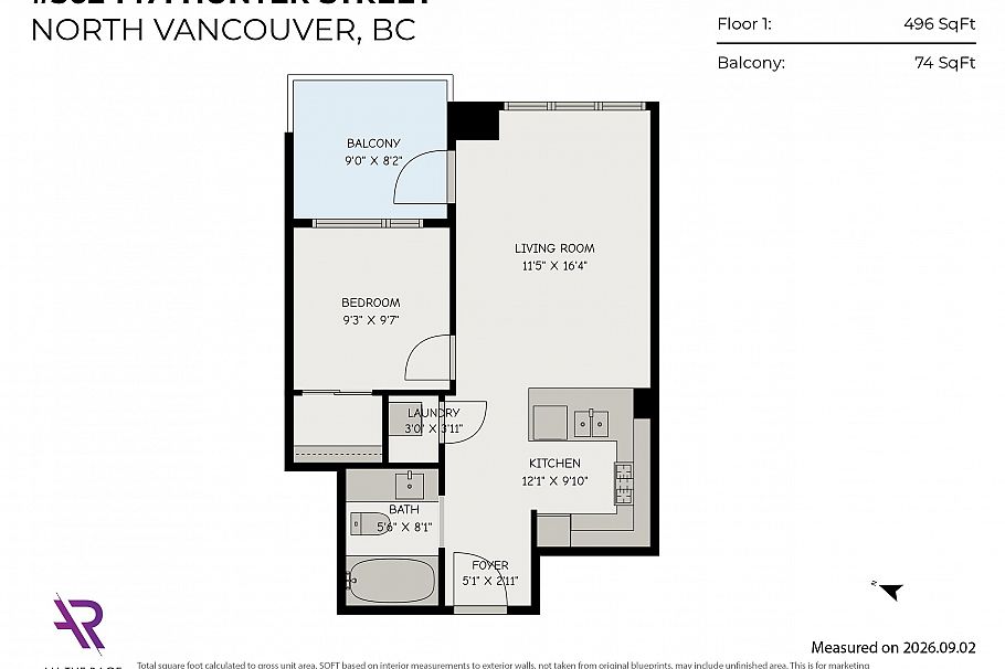 502 1471 Hunter Street North Vancouver, BC - 24