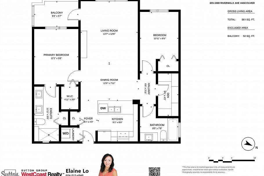 603 3289 Riverwalk Avenue Vancouver, BC - 29
