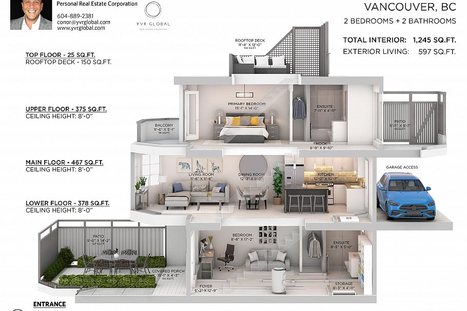 1360 W 8th Avenue Vancouver, BC - 37
