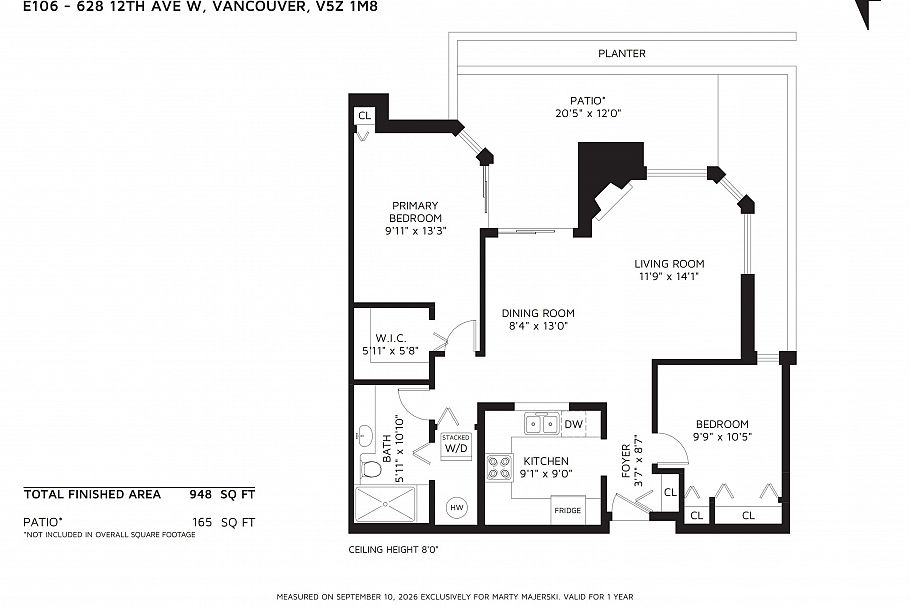 E106 628 W 12th Avenue Vancouver, BC - 33