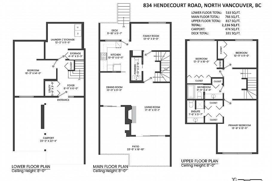 834 Hendecourt Road North Vancouver, BC - 29