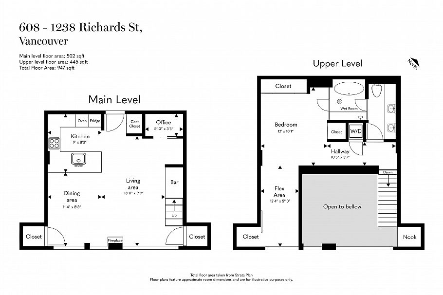 608 1238 Richards Street Vancouver, BC - 40