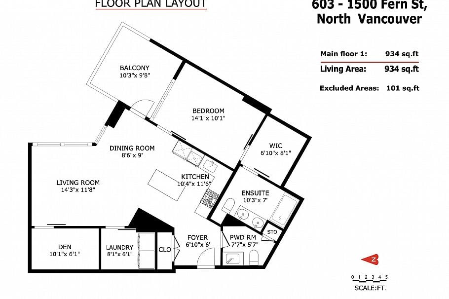 603 1500 Fern Street North Vancouver, BC - 40