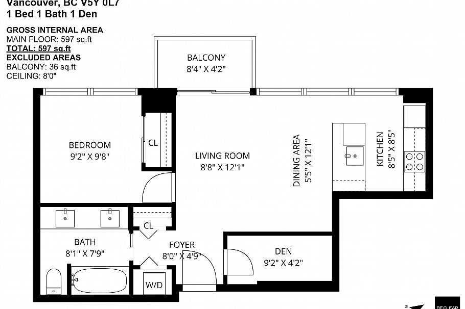 706 1788 Columbia Street Vancouver, BC - 19