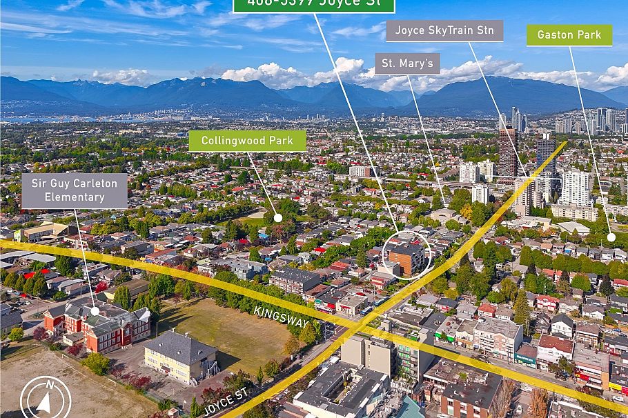 406 5399 Joyce Street Vancouver, BC - 2