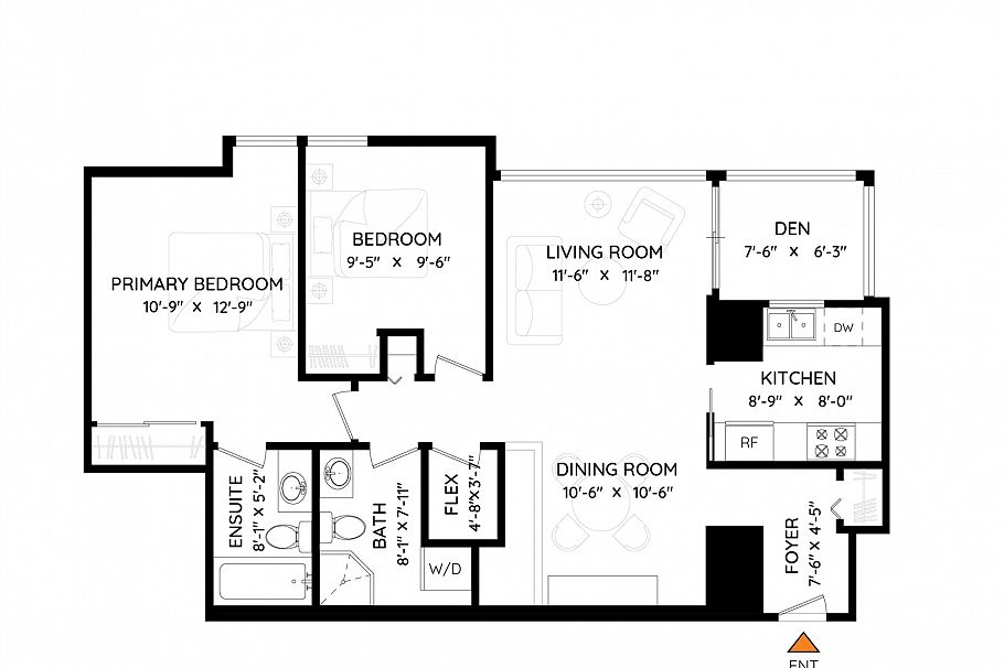 1702 1238 Melville Street Vancouver, BC - 40