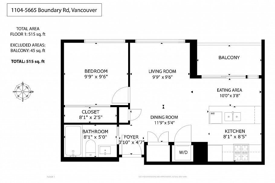 1104 5665 Boundary Road Vancouver, BC - 31