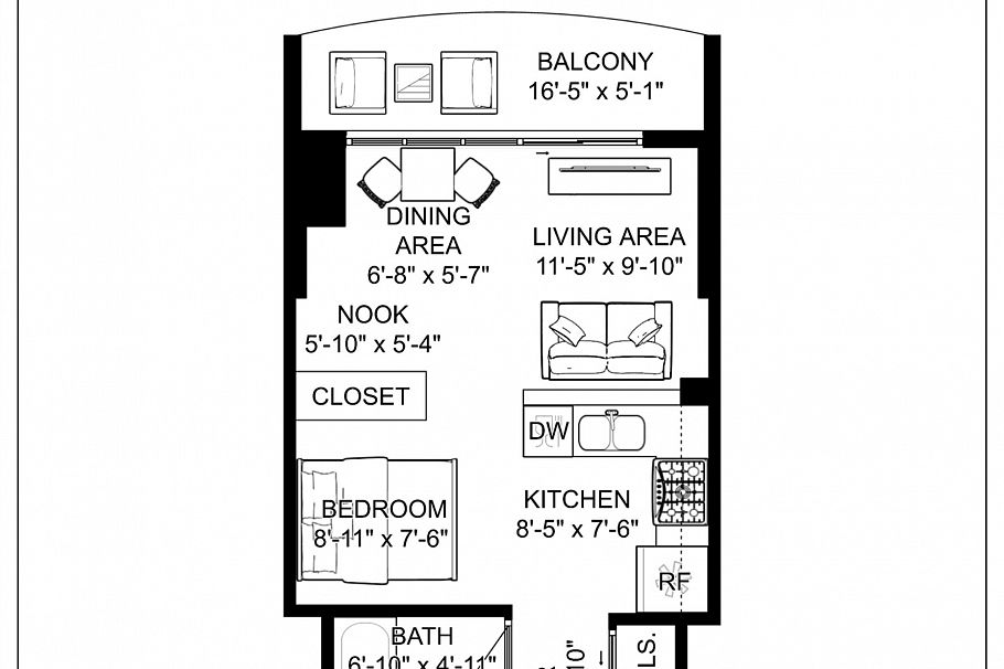 1703 63 Keefer Place Vancouver, BC - 10