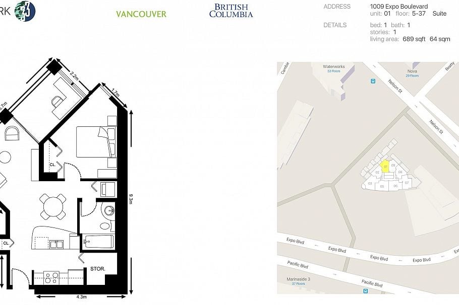 3101 1009 Expo Boulevard Vancouver, BC - 16