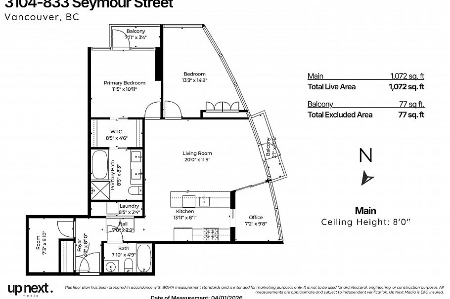 3104 833 Seymour Street Vancouver, BC - 28