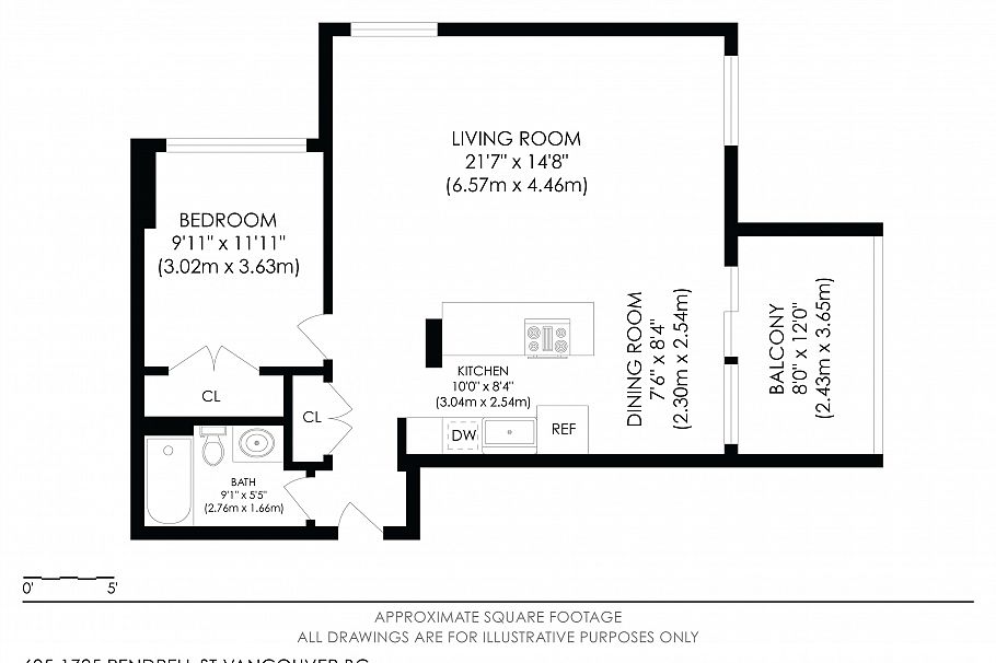 605 1725 Pendrell Street Vancouver, BC - 22
