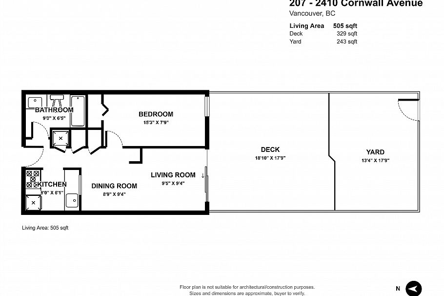 207 2410 Cornwall Avenue Vancouver, BC - 36