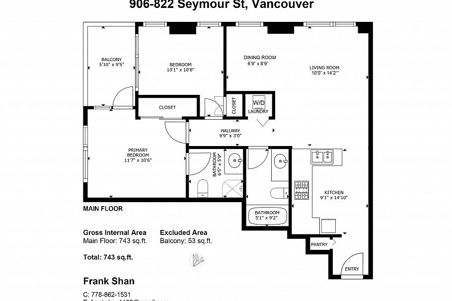 906 822 Seymour Street Vancouver, BC - 34