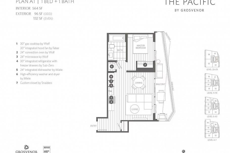 2301 889 Pacific Street Vancouver, BC - 14