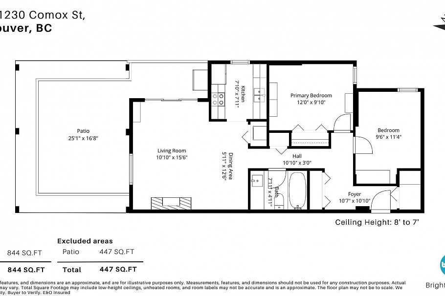 105 1230 Comox Street Vancouver, BC - 34