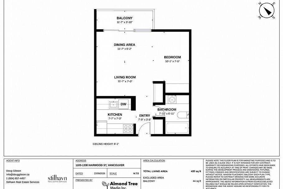 1103 1330 Harwood Street Vancouver, BC - 26