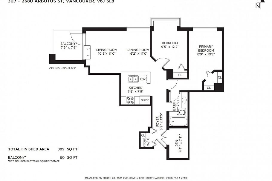 307 2680 Arbutus Street Vancouver, BC - 2