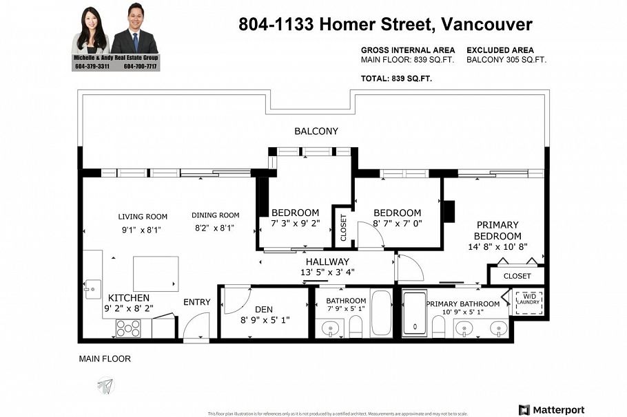 804 1133 Homer Street Vancouver, BC - 4