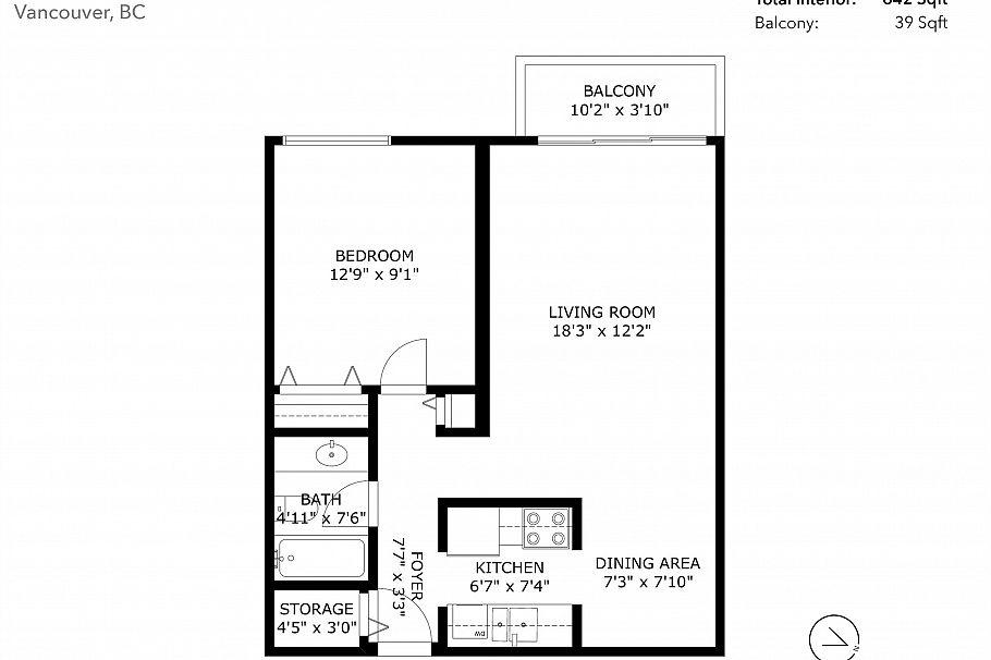 406 1412 W 14th Avenue Vancouver, BC - 26
