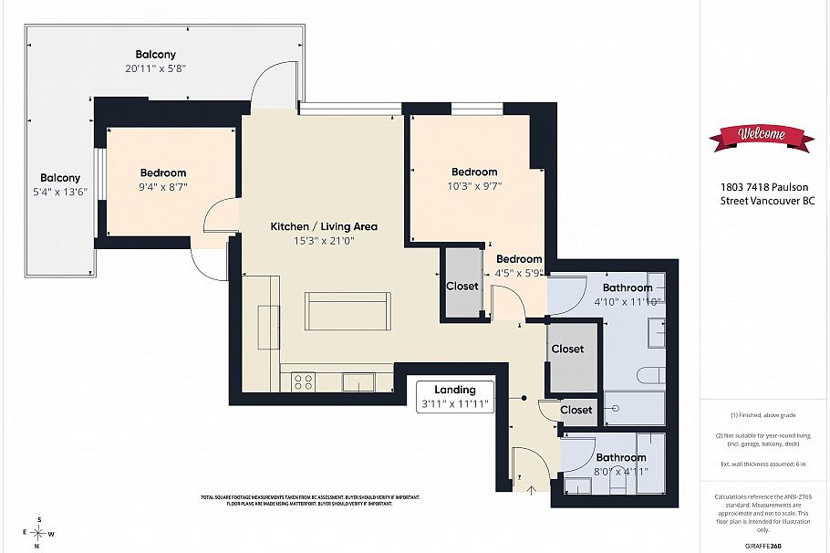 1803 7418 Paulson Street Vancouver, BC - 2