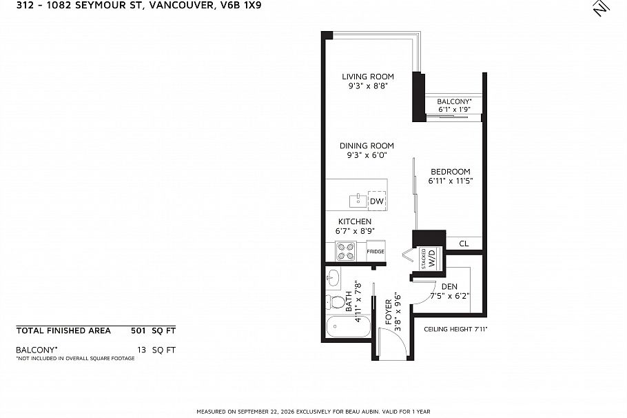 312 1082 Seymour Street Vancouver, BC - 16
