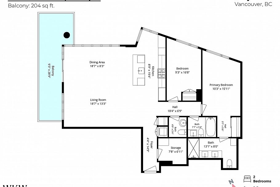 5602 1289 Hornby Street Vancouver, BC - 40