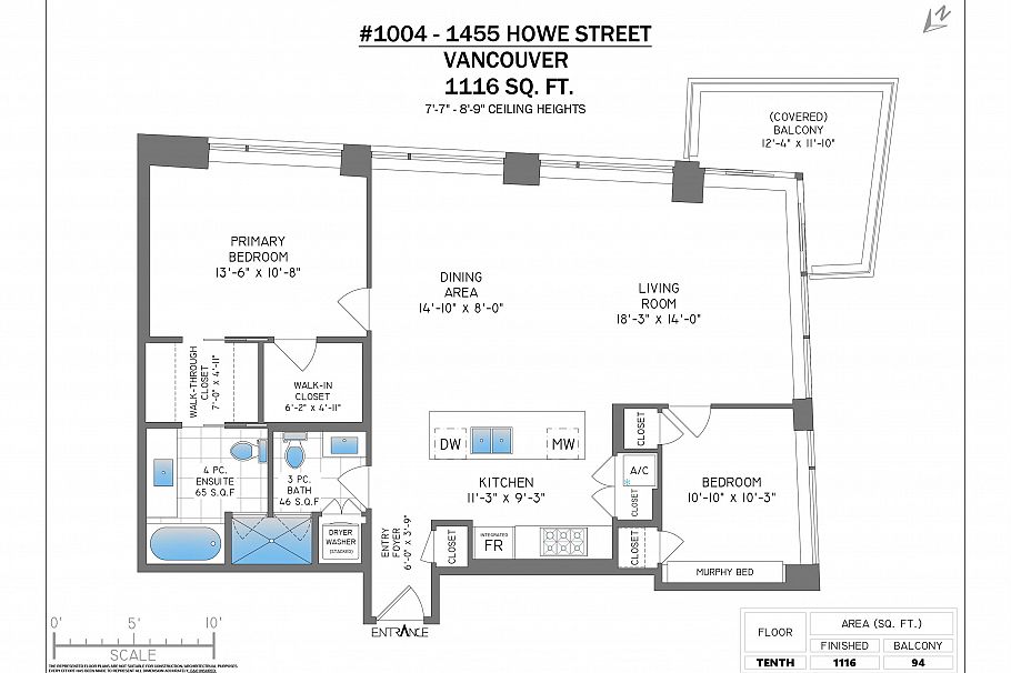 1004 1455 Howe Street Vancouver, BC - 25