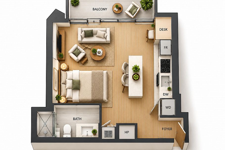 3101 1289 Hornby Street Vancouver, BC - 25