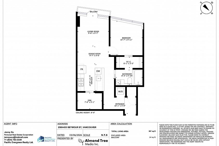 2508 833 Seymour Street Vancouver, BC - 21