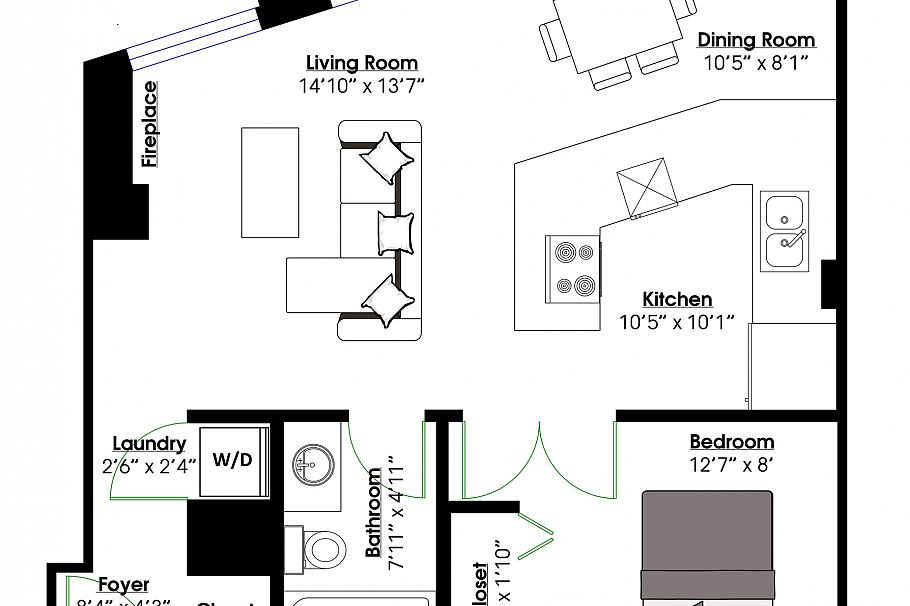 704 27 Alexander Street Vancouver, BC - 5