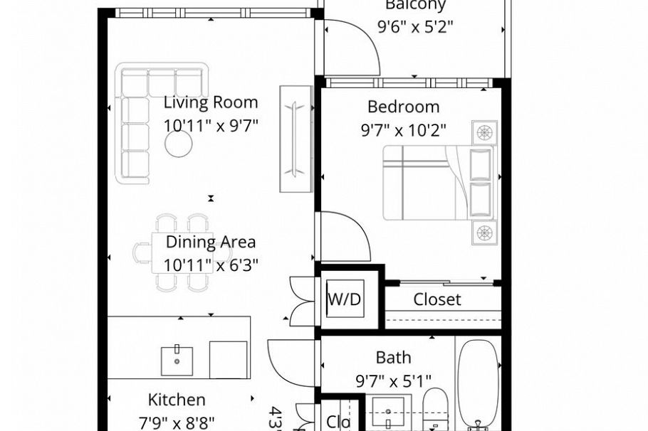 2102 888 Homer Street Vancouver, BC - 20
