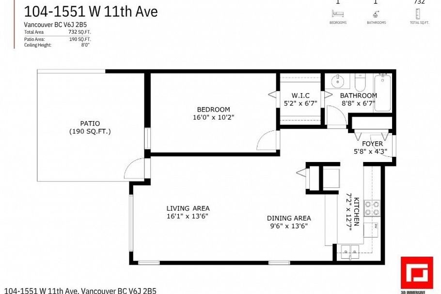 104 1551 W 11th Avenue Vancouver, BC - 27