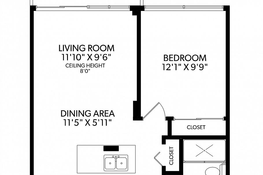 1501 1850 Comox Street Vancouver, BC - 16