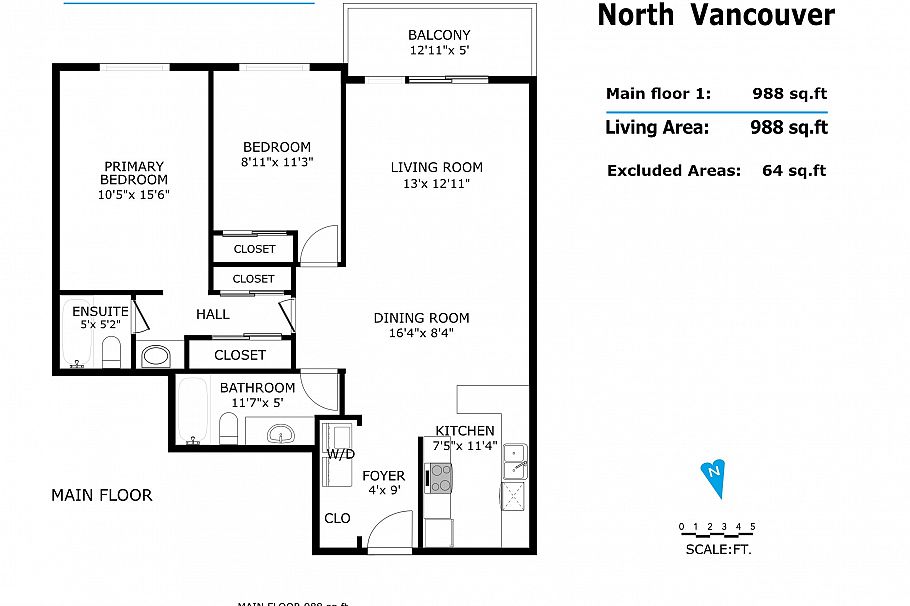 204 127 E 4th Street North Vancouver, BC - 24