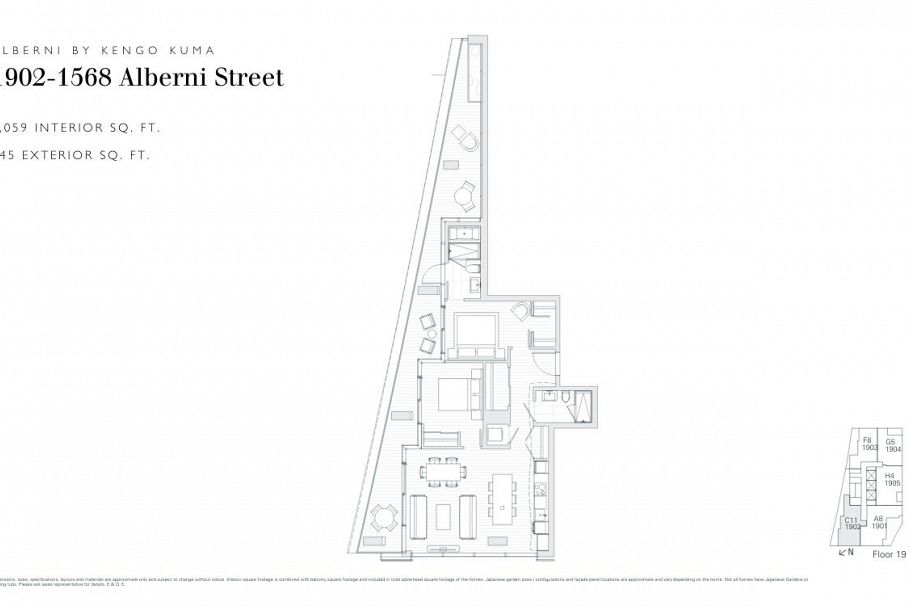 1902 1568 Alberni Street Vancouver, BC - 9
