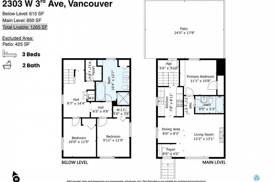 2303 W 3rd Avenue Vancouver, BC - 2