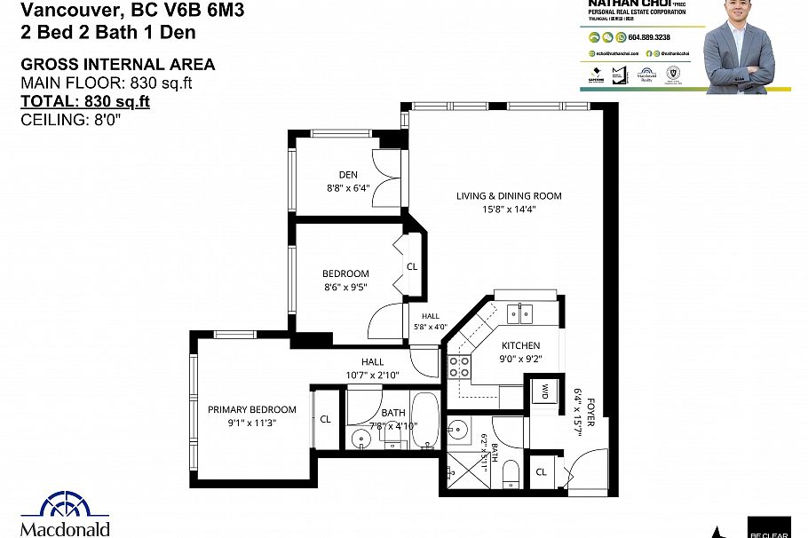 1008 822 Homer Street Vancouver, BC - 39