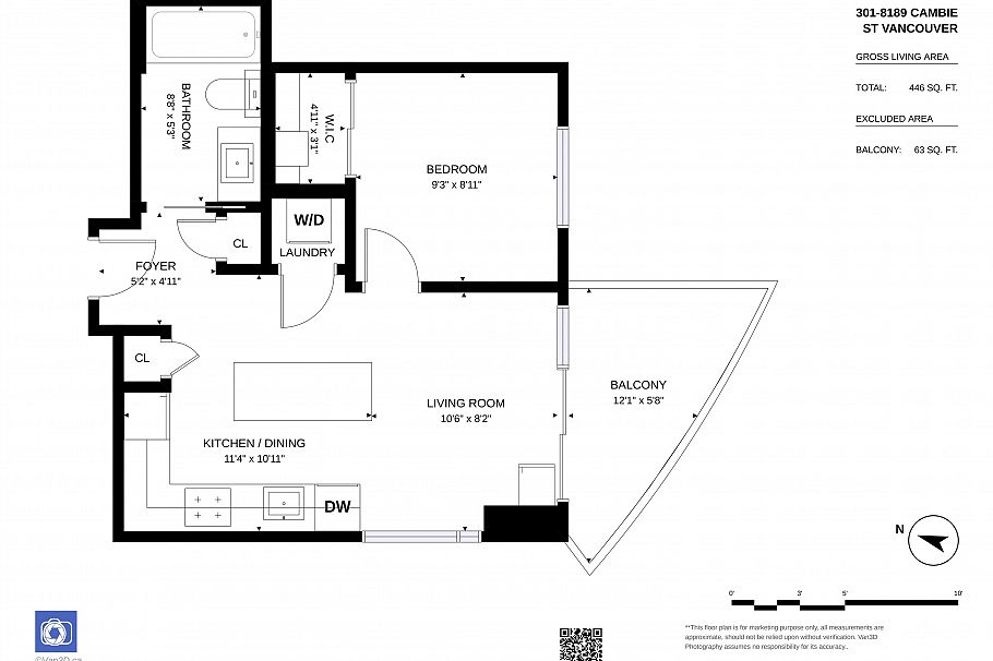 301 8189 Cambie Street Vancouver, BC - 29