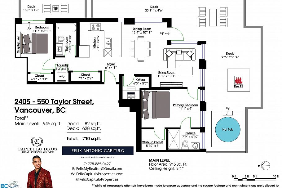 2405 550 Taylor Street Vancouver, BC - 35