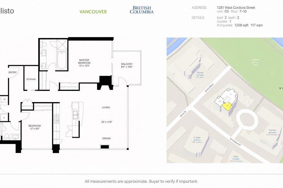 803 1281 W Cordova Street Vancouver, BC - 13