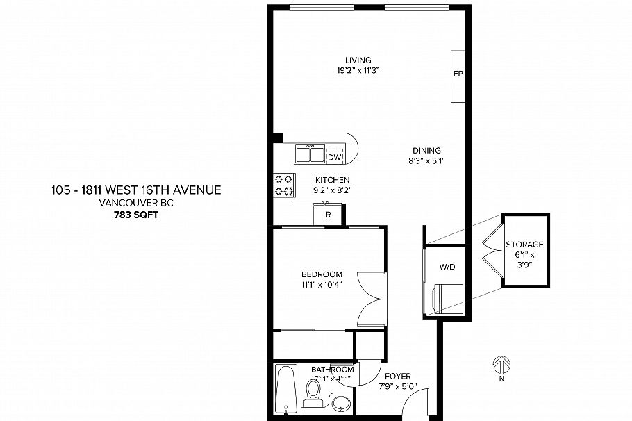 105 1811 W 16th Avenue Vancouver, BC - 39
